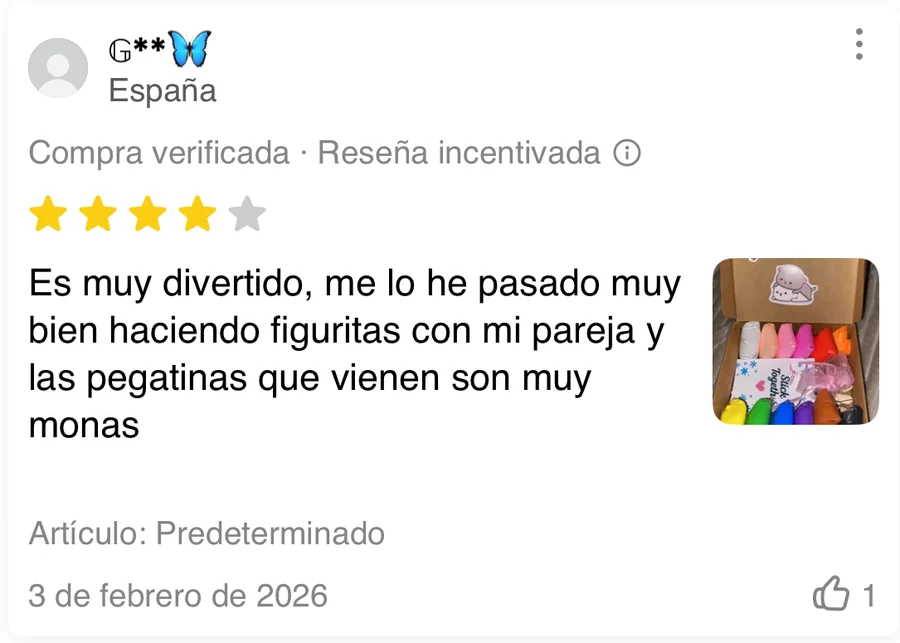 Reseña: me lo he pasado muy bien haciendo figuritas con mi pareja